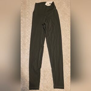 Aerie OFFLINE Dark Green High-Waisted Leggings